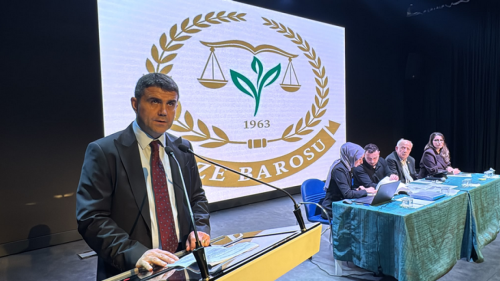 Ümit Peçe’den Rize Barosu’na 8 Yıllık Veda